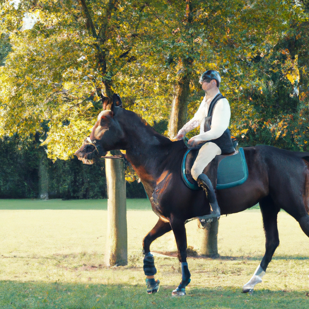 wie reitet man ein pferd durchs genick