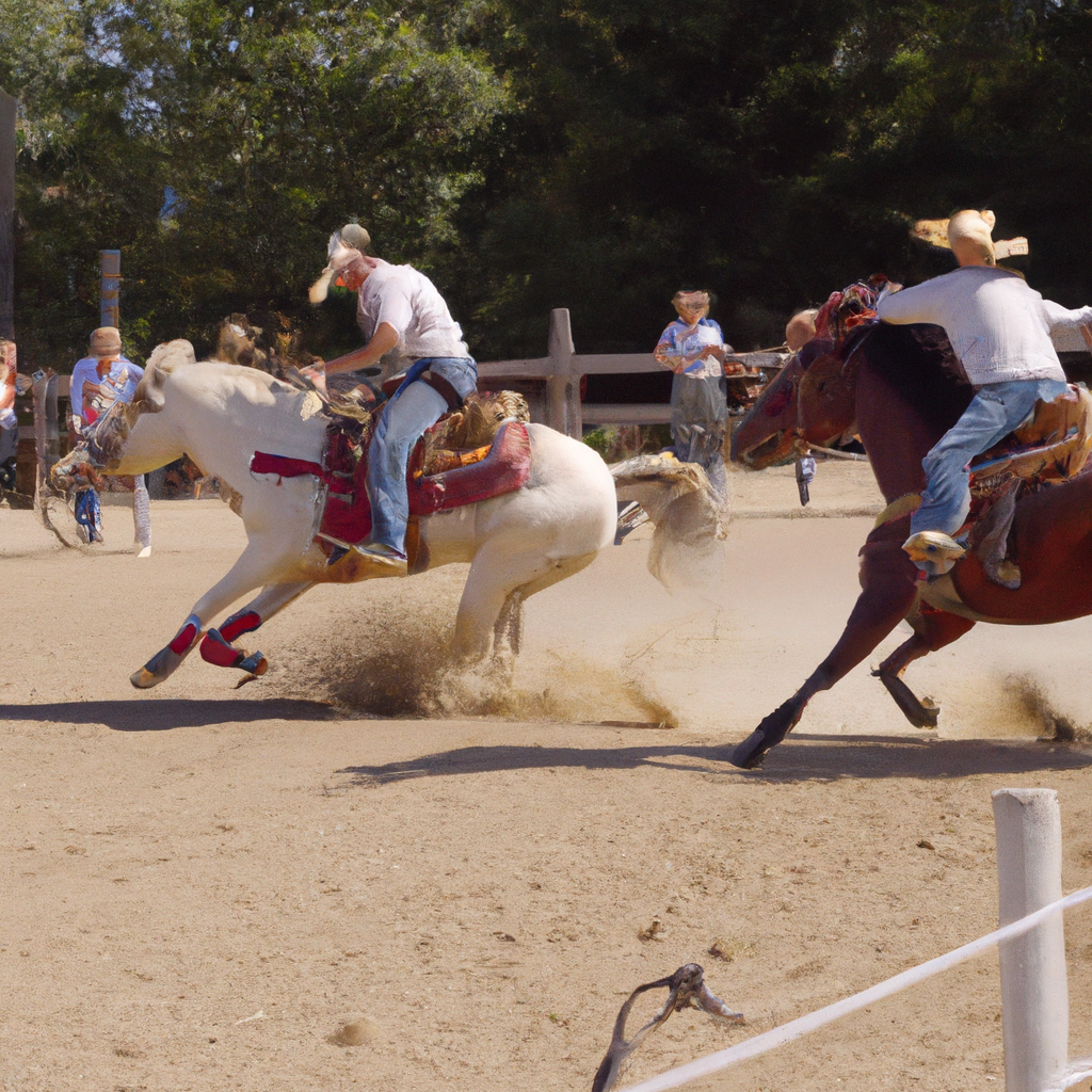 warum buckeln pferde beim rodeo