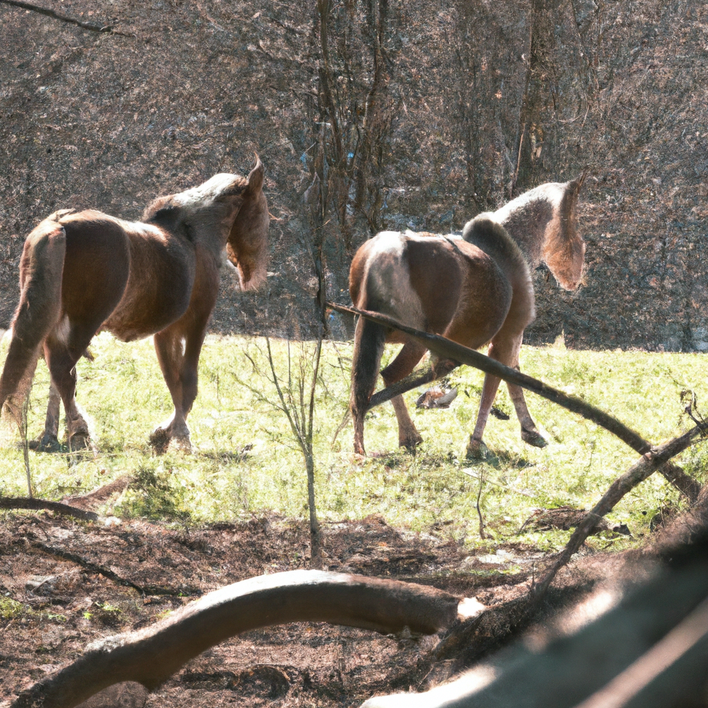 wo leben pferde in freier wildbahn