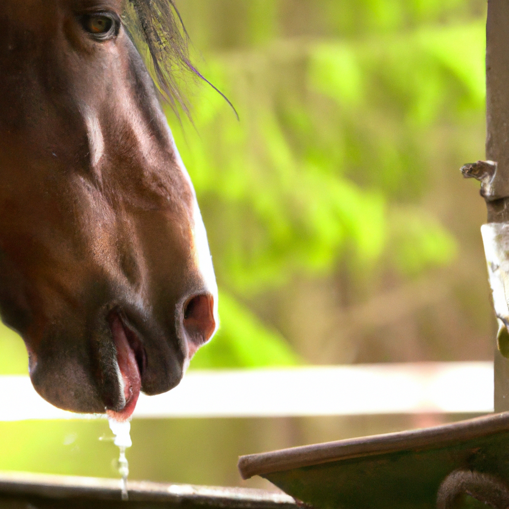 wie bringe ich mein pferd dazu mehr zu trinken