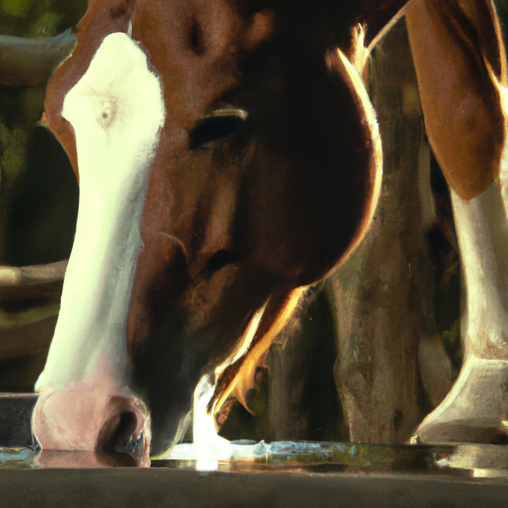 pferd trinkt zu wenig was tun