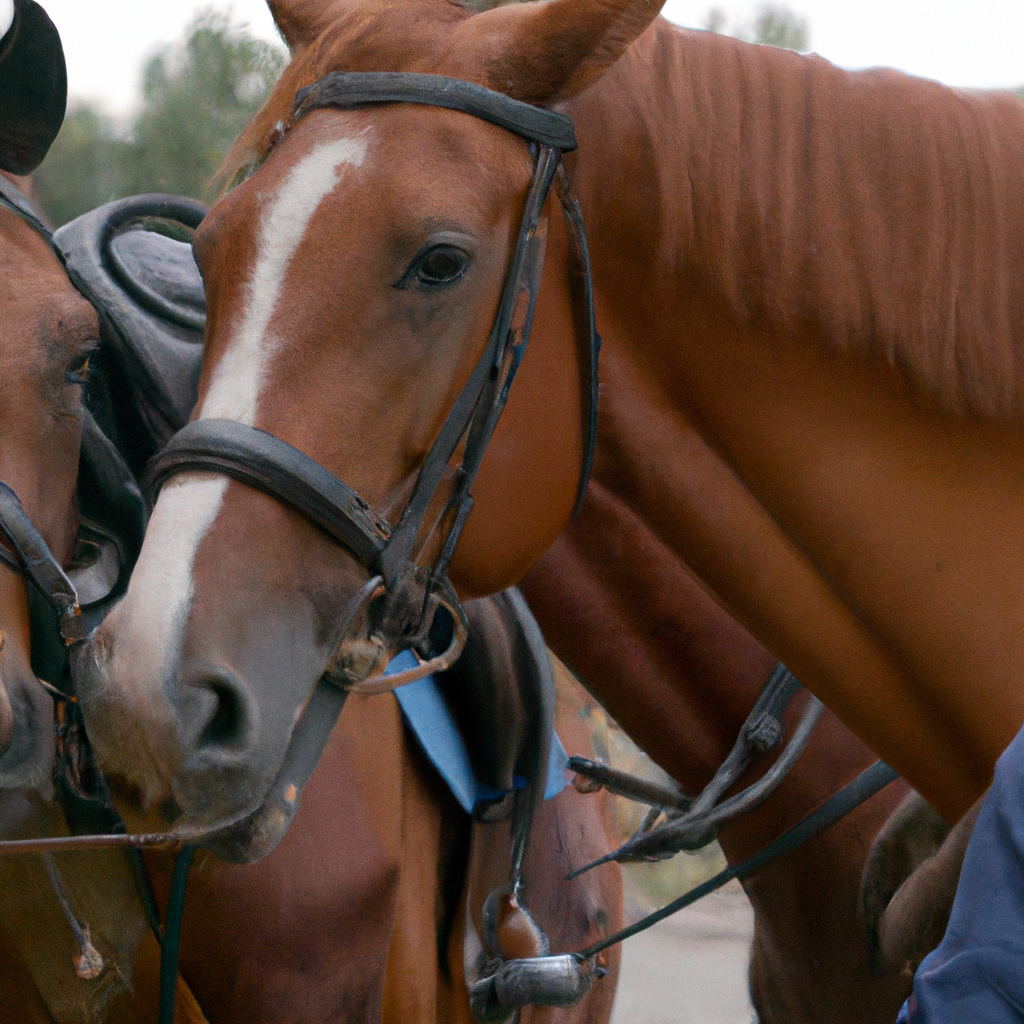 pferde zum reiten vorbereiten